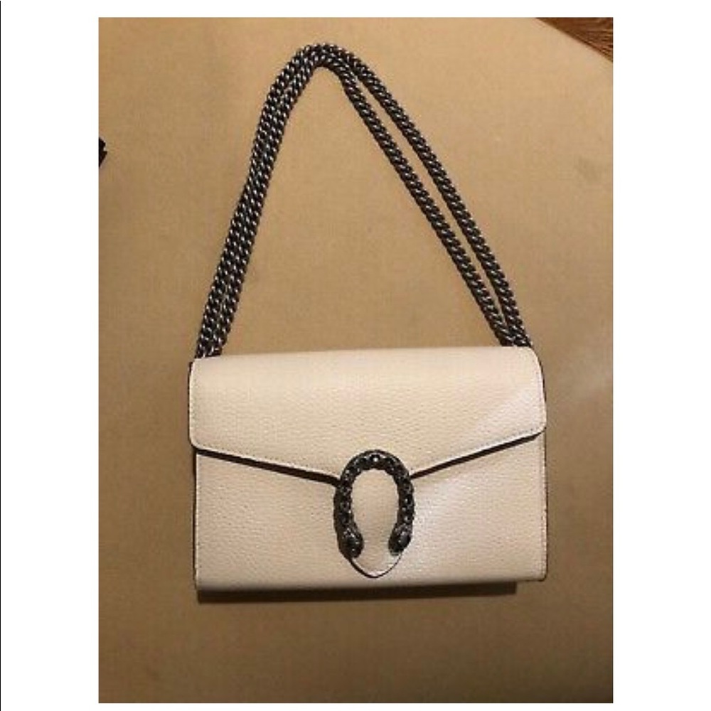 Gucci White Dionysus Bag
